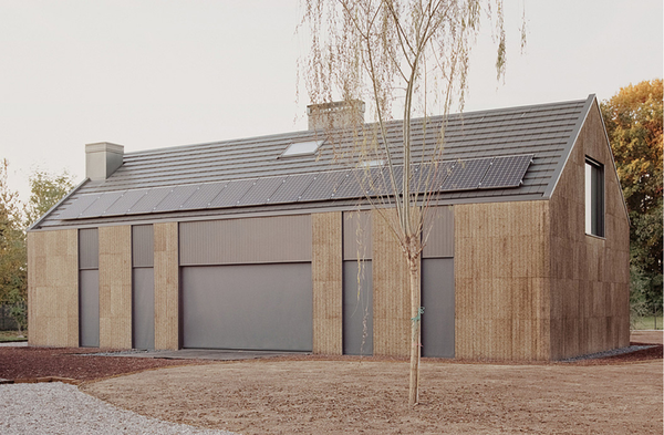 自建房私家住宅  环保材料制成的现代可持续建筑ZZ0015